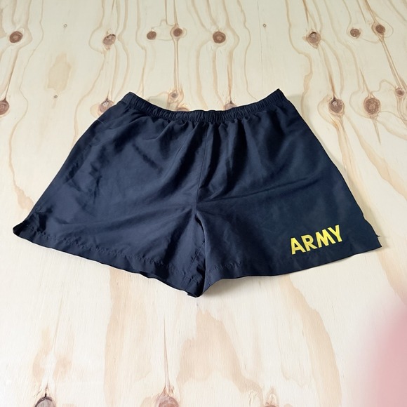 Other - Men's APFU Army Black Physical Fitness Shorts Size Medium